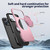 iPhone 18 Pro Kalebol Magnetic MagSafe Rotation Holder PC Phone Case - Pink