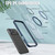iPhone 18 Pro kalebol MagSafe Metal Ring Holder Phone Case - Blue