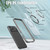 iPhone 18 Pro kalebol MagSafe Metal Ring Holder Phone Case - Titanium Gray