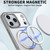 iPhone 18 Pro kalebol MagSafe Metal Ring Holder Phone Case - Titanium Gray