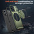 iPhone 18 Pro kalebol Metal 360 Degree Rotation Holder MagSafe Phone Case - Green
