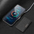 iPhone 18 Pro Kalebol Strong MagSafe Magnetic Two-Fold Card Bag Leather Phone Case - Black
