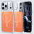 iPhone 18 Pro Kalebol Transparent Magnetic MagSafe Skin Feel Phone Case - Orange