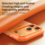iPhone 18 Pro Leather Texture 360 Degrees Rotating Magnetic Holder Phone Case - Black