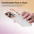 iPhone 18 Pro Lens Frame Holder Acrylic TPU Phone Case - Clear Orange