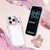 iPhone 18 Pro Lens Frame Holder Acrylic TPU Phone Case - Clear Pink