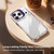 iPhone 18 Pro Lens Frame Holder Acrylic TPU Phone Case - Clear Purple