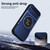 iPhone 18 Pro Lens Sliding Window Multifunctional Magnetic Shockproof Phone Case - Royal Blue