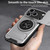 iPhone 18 Pro Lens Sliding Window Multifunctional Magnetic Shockproof Phone Case - Titanium Gray