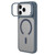 iPhone 18 Pro LeReach Le-Luster Series Metal Lens Kickstand Magnetic Phone Case - Blue