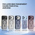 iPhone 18 Pro LeReach Le-Luster Series Metal Lens Kickstand Magnetic Phone Case - Cherry Red