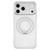 iPhone 18 Pro LeReach TOC Crystal Series Armor Rotation Holder Magnetic Phone Case - Transparent