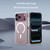 iPhone 18 Pro LeReach TOC Icicle Series Ice Mist Double-Sided Non-Slip Magnetic Phone Case - Orange