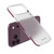iPhone 18 Pro LeReach TOC Icicle Series Ice Mist Double-Sided Non-Slip Phone Case - Cherry Red