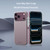 iPhone 18 Pro LeReach TOC Icicle Series Ice Mist Double-Sided Non-Slip Phone Case - White