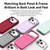 iPhone 18 Pro Liquid Silicone Frame Hybrid Ripple Back Panel Magnetic Phone Case - Green