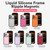 iPhone 18 Pro Liquid Silicone Frame Hybrid Ripple Back Panel Magnetic Phone Case - Light Pink