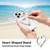 iPhone 18 Pro Liquid Silicone Metal Heart-Shaped Kickstand Phone Case - Pink