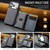 iPhone 18 Pro MAGKING K5 Series RFID Tri-fold Card Bag Detachable Magnetic Phone Case - Grey