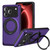 iPhone 18 Pro Magnetic 360 Degree Ring Holder Phone Case - Purple