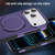 iPhone 18 Pro Magnetic 360 Rotating Holder Phone Case - Dark Purple