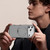 iPhone 18 Pro Magnetic 360 Rotating Holder Phone Case - Silver