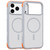 iPhone 18 Pro Magnetic Shockproof Protective Phone Case - White