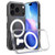 iPhone 18 Pro MagSafe Clear Acrylic PC Hybrid TPU Phone Case - Transparent
