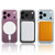 iPhone 18 Pro MagSafe Clear Acrylic PC Hybrid TPU Phone Case - Transparent