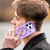 iPhone 18 Pro MagSafe Frosted Translucent TPU + PC Full Coverage Phone Case - Dark Purple