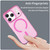 iPhone 18 Pro MagSafe Frosted Translucent TPU + PC Full Coverage Phone Case - Pink