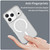 iPhone 18 Pro MagSafe Frosted Translucent TPU + PC Full Coverage Phone Case - White