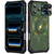 iPhone 18 Pro Mecha Magnetic Sliding Camshield Phone Case - Army Green