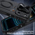 iPhone 18 Pro Mecha Magnetic Sliding Camshield Phone Case - Black