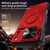 iPhone 18 Pro Mecha Magnetic Sliding Camshield Phone Case - Red