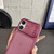 iPhone 18 Pro Mecha Style Heat Dissipation Mesh TPU Phone Case - Black