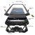 iPhone 18 Pro Metal Armor Construction IP65 Waterproof Magnetic Phone Case - Black