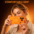 iPhone 18 Pro MOFI Minimal Series Frosted Semi-Transparen TPU Phone Case with Lens Film - Orange