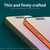 iPhone 18 Pro MOFI Qin Series Skin Feel All-inclusive PC Phone Case - Orange