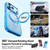 iPhone 18 Pro MOMAX SOMA Hoop Series Magnetic 360 Rotating Invisible Stand Phone Case - Blue