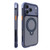 iPhone 18 Pro Mutural ArtShield Series Magnetic Holder Phone Case - Navy Blue