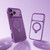 iPhone 18 Pro Mutural ArtShield Series Magnetic Holder Phone Case - White