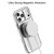 iPhone 18 Pro Mutural Ice Amber Series MagSafe Holder TPU Phone Case - Transparent