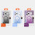 iPhone 18 Pro Mutural Ice Series MagSafe Gradient Matte PC Hybrid TPU Phone Case - Dark Cherry