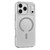 iPhone 18 Pro Mutural Ice Series MagSafe Gradient Matte PC Hybrid TPU Phone Case - Silver