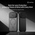 iPhone 18 Pro NILLKIN CamShield Prop Texture Transparent Mirror Cover MagSafe Magnetic PC Phone Case - Black