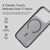 iPhone 18 Pro NILLKIN Frosted Shield Pro Magnetic Magsafe Phone Case - Transparent Black