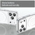 iPhone 18 Pro PC Hybrid TPU Airbag Shockproof MagSafe Phone Case - Transparent
