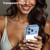 iPhone 18 Pro PC Hybrid TPU Airbag Shockproof Phone Case - Transparent Blue