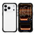 iPhone 18 Pro Phone Silicone Frame Bumper - Black